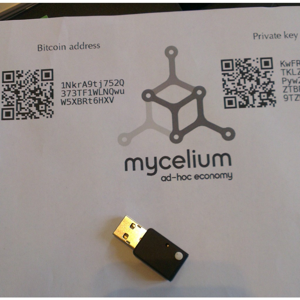 Mycelium USB stick